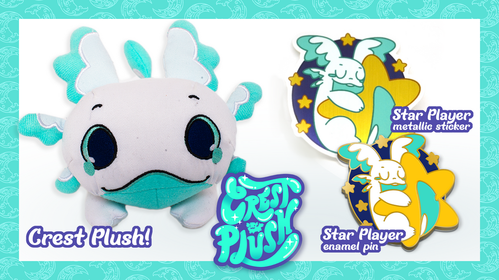 Collage of images from the Crest Plush Capsule